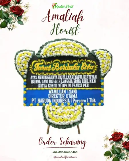 Papan Bunga Duka Teja